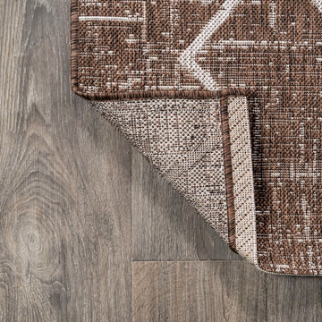 Carwa Tribal Diamond Trellis Indoor/outdoor Area Rug
